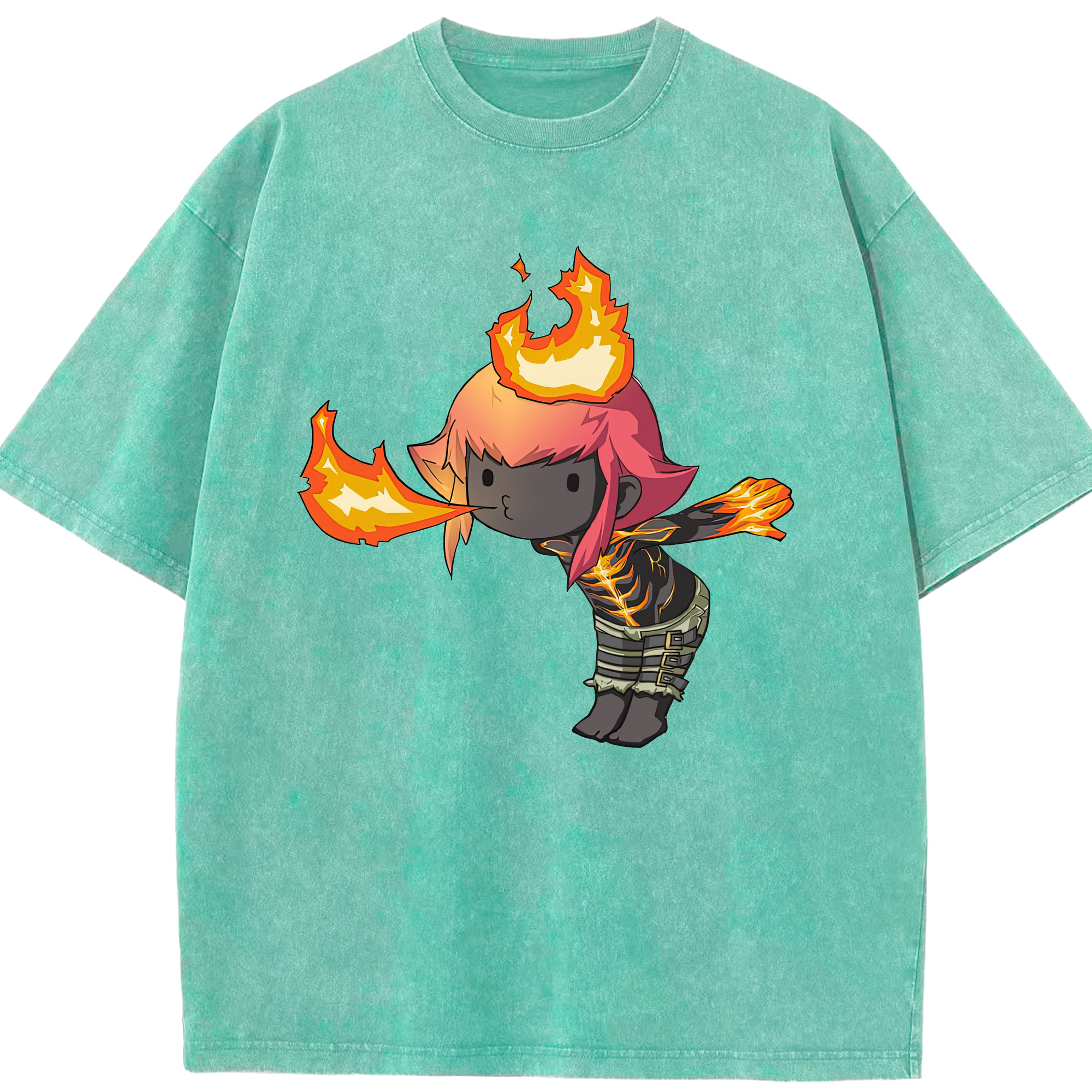 リーグ・オブ・レジェンド League of Legends LOL 綿100% ヴィンテージ風 半袖Tシャツ（フロントプリント）